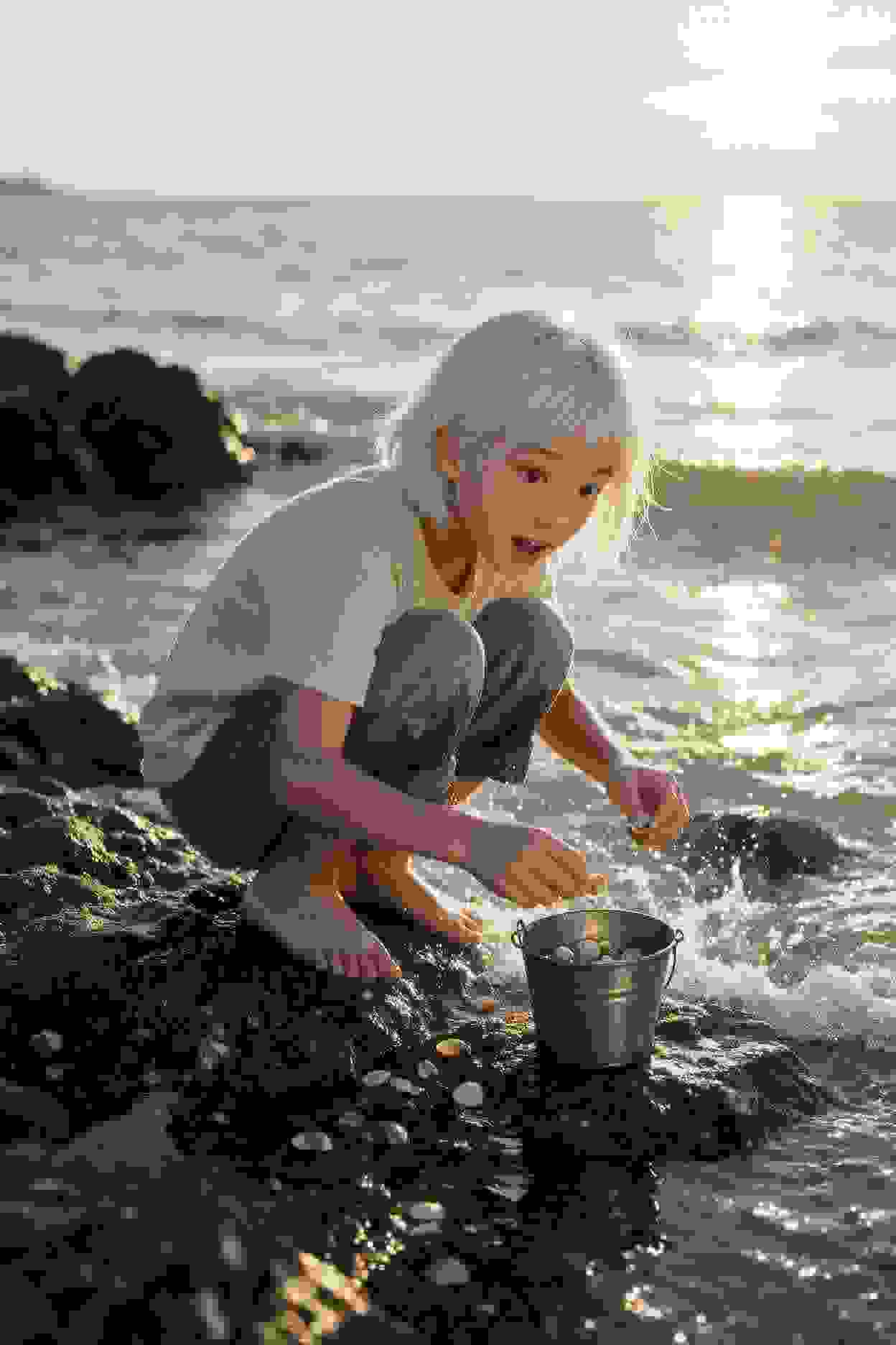 长河落日